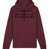 Sweatshirt a capuche unisexe BIO Vignette