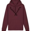 Sweatshirt a capuche unisexe BIO Vignette