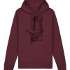 Sweatshirt a capuche unisexe BIO Vignette