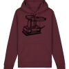 Sweatshirt a capuche unisexe BIO Vignette