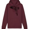 Sweatshirt a capuche unisexe BIO Vignette