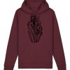 Sweatshirt a capuche unisexe BIO Vignette