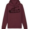 Sweatshirt a capuche unisexe BIO Vignette