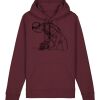 Sweatshirt a capuche unisexe BIO Vignette