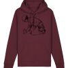 Sweatshirt a capuche unisexe BIO Vignette