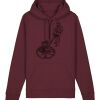 Sweatshirt a capuche unisexe BIO Vignette