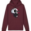 Sweatshirt a capuche unisexe BIO Vignette