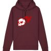 Sweatshirt a capuche unisexe BIO Vignette