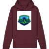 Sweatshirt a capuche unisexe BIO Vignette
