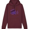 Sweatshirt a capuche unisexe BIO Vignette