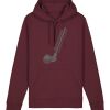 Sweatshirt a capuche unisexe BIO Vignette