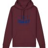 Sweatshirt a capuche unisexe BIO Vignette