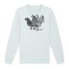 Sweat-shirt unisexe a col rond premium BIO Vignette