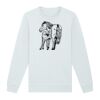 Sweat-shirt unisexe a col rond premium BIO Vignette