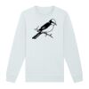Sweat-shirt unisexe a col rond premium BIO Vignette