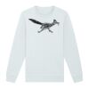 Sweat-shirt unisexe a col rond premium BIO Vignette
