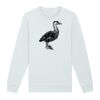Sweat-shirt unisexe a col rond premium BIO Vignette