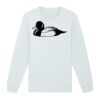 Sweat-shirt unisexe a col rond premium BIO Vignette