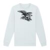 Sweat-shirt unisexe a col rond premium BIO Vignette
