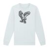 Sweat-shirt unisexe a col rond premium BIO Vignette