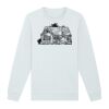 Sweat-shirt unisexe a col rond premium BIO Vignette