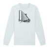 Sweat-shirt unisexe a col rond premium BIO Vignette