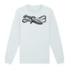 Sweat-shirt unisexe a col rond premium BIO Vignette