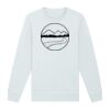 Sweat-shirt unisexe a col rond premium BIO Vignette