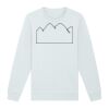 Sweat-shirt unisexe a col rond premium BIO Vignette