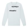 Sweat-shirt unisexe a col rond premium BIO Vignette