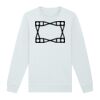 Sweat-shirt unisexe a col rond premium BIO Vignette