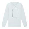 Sweat-shirt unisexe a col rond premium BIO Vignette