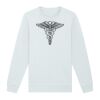 Sweat-shirt unisexe a col rond premium BIO Vignette