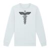 Sweat-shirt unisexe a col rond premium BIO Vignette