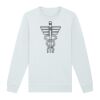 Sweat-shirt unisexe a col rond premium BIO Vignette