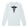 Sweat-shirt unisexe a col rond premium BIO Vignette