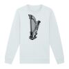 Sweat-shirt unisexe a col rond premium BIO Vignette