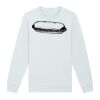 Sweat-shirt unisexe a col rond premium BIO Vignette