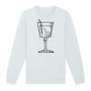 Sweat-shirt unisexe a col rond premium BIO Vignette
