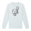 Sweat-shirt unisexe a col rond premium BIO Vignette