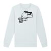 Sweat-shirt unisexe a col rond premium BIO Vignette