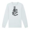 Sweat-shirt unisexe a col rond premium BIO Vignette