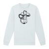 Sweat-shirt unisexe a col rond premium BIO Vignette