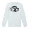 Sweat-shirt unisexe a col rond premium BIO Vignette