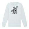 Sweat-shirt unisexe a col rond premium BIO Vignette