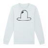 Sweat-shirt unisexe a col rond premium BIO Vignette