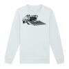 Sweat-shirt unisexe a col rond premium BIO Vignette