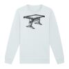 Sweat-shirt unisexe a col rond premium BIO Vignette