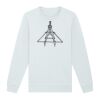 Sweat-shirt unisexe a col rond premium BIO Vignette