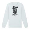 Sweat-shirt unisexe a col rond premium BIO Vignette